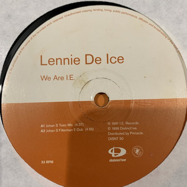 Lennie De Ice “We Are I.E. “