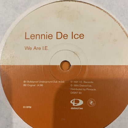 Lennie De Ice “We Are I.E. “