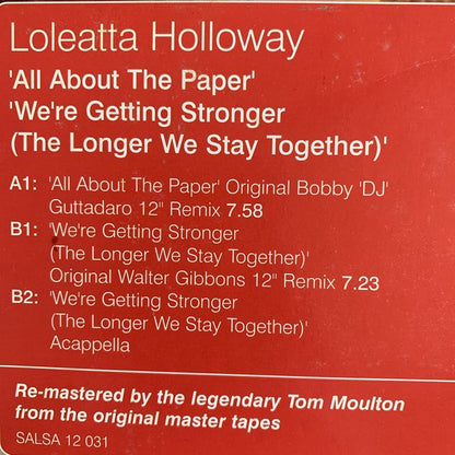 Loleatta Holloway “All about the Paper”