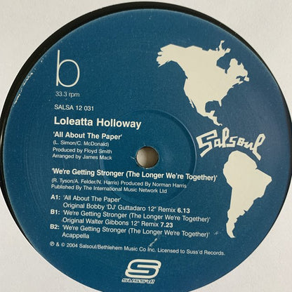 Loleatta Holloway “All about the Paper”