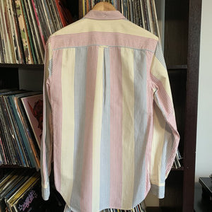 Lyle & Scott Slim Fit Yellow Red Blue Stripe Shirt