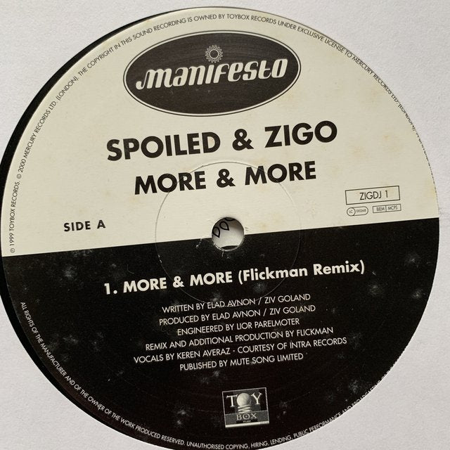 Spoiled & Zigo “More & More”