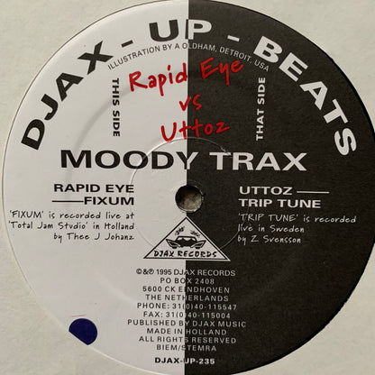 Moody Trax “Rapid Eye Vs Uttoz Ep”