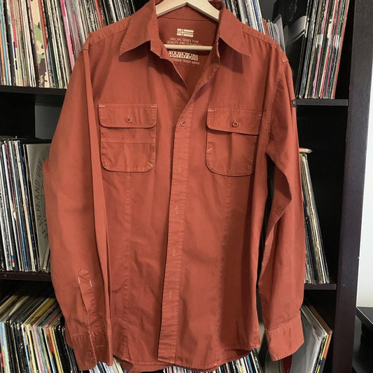 Napapijri 100% Cotton Shirt Size Large