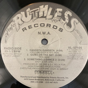 NWA “Gangsta Gangsta”