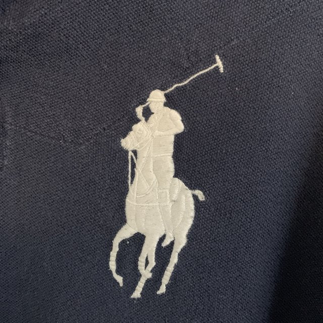 Polo Ralph Lauren Blue Rugby Shirt