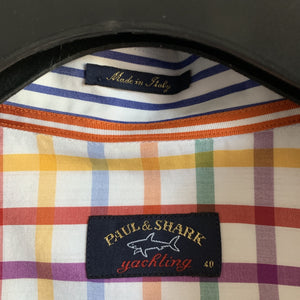 Paul & Shark Vintage Check Shirt Size 40