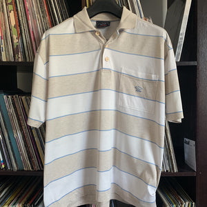 Paul & Shark Vintage Polo Shirt 100% Cotton Made In Italy Size L