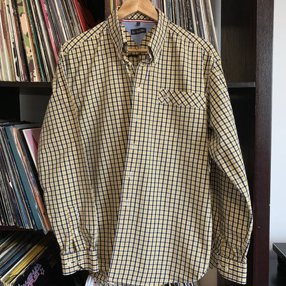 Paul Smith Yellow Blue Gingham Check Shirt