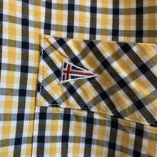 Load image into Gallery viewer, Paul Smith Yellow Blue Gingham Check Shirt