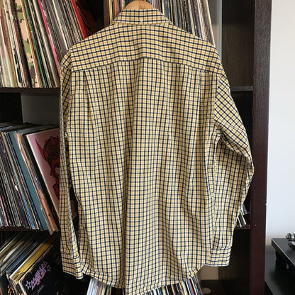 Paul Smith Yellow Blue Gingham Check Shirt