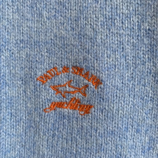 Paul & Shark 100% Extra Fine Merino Wool Sweater Size XL