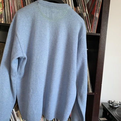 Paul & Shark 100% Extra Fine Merino Wool Sweater Size XL