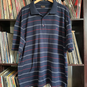 Paul & Shark 100% Cotton Striped Polo Shirt Size XXL