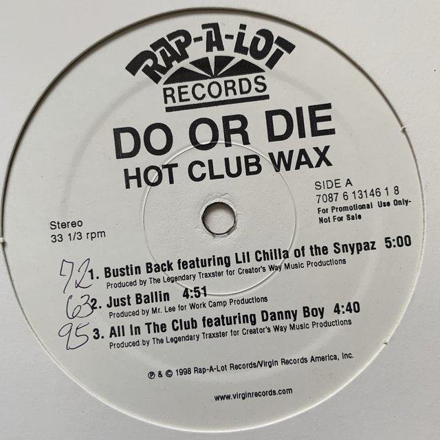 Do or Die "Hot Club Wax"