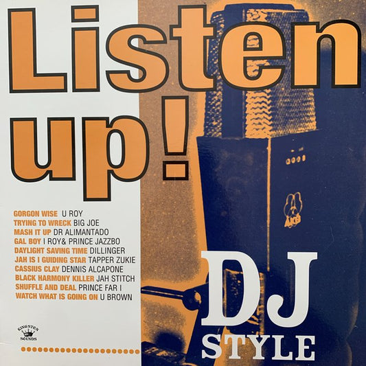 Listen Up ‘DJ Style’ Reggae Dancehall 14 Track Vinyl LP