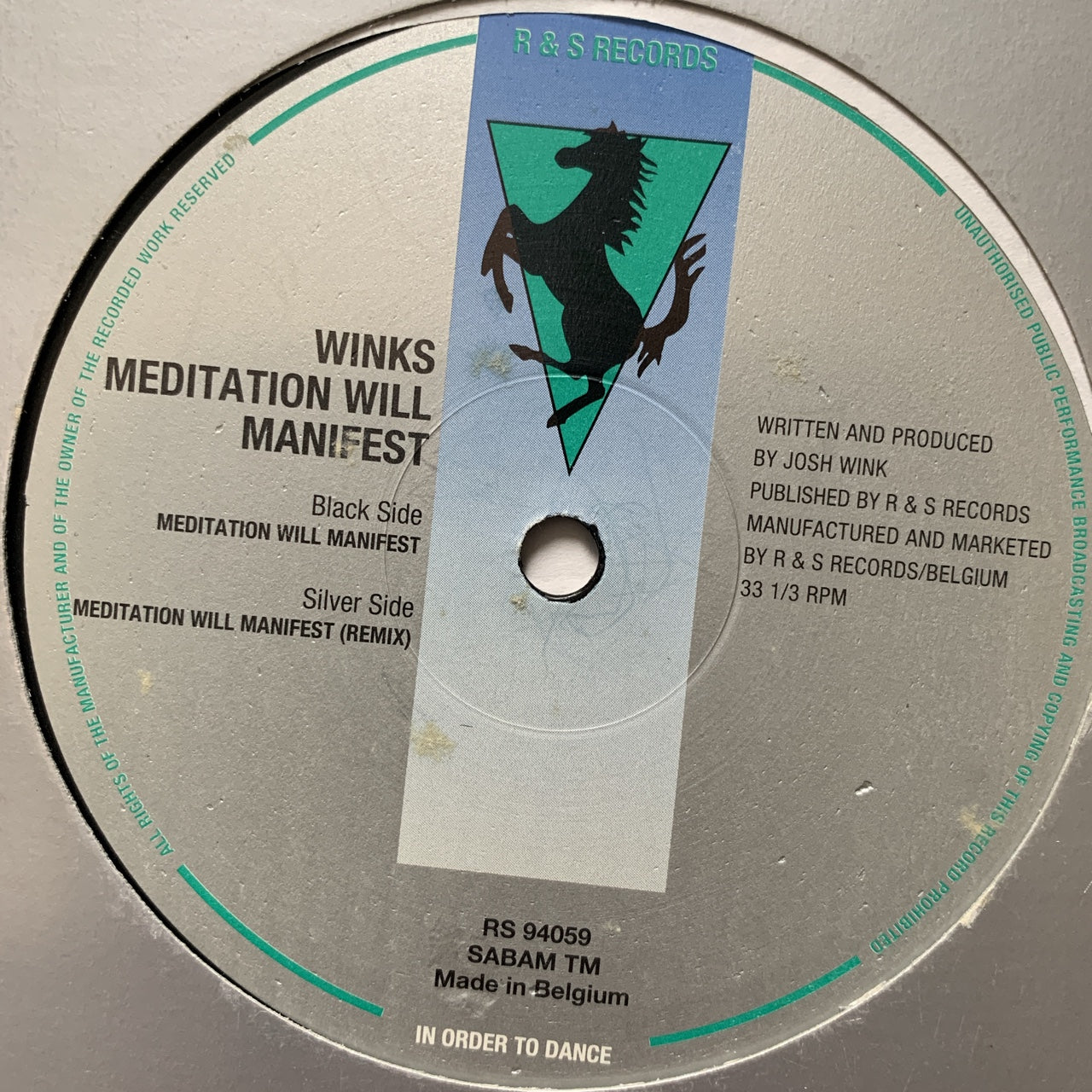 Winks “The Meditation Will Manifest”