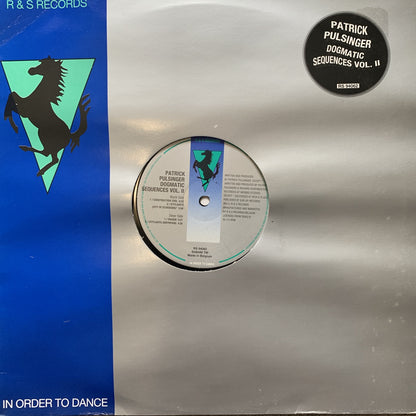 Patrick Pulsinger “Dogmatic Sequences Vol 2” 4 Track 12inch Vinyl Single on R&S
