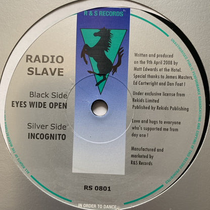 Radio Slave “Eyes Wide Shut” / “Incognito”