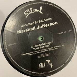 Marshall Jefferson 12inch Re Edit Series Limited Edition with Loleatta Holloway and First Choice