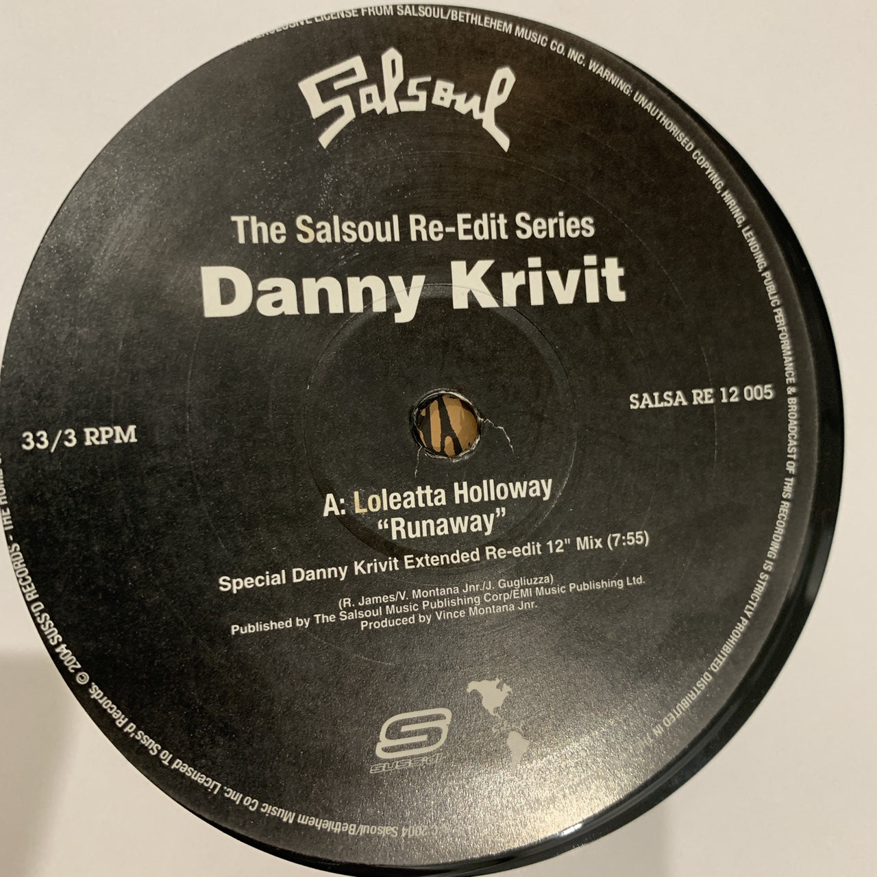 Danny Krivit 12inch Re Edit Series Loleatta Holloway and The Salsoul Orchestra