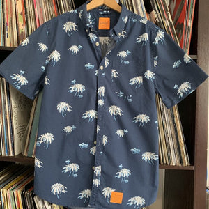Superdry South Bank Surf Shirt 100% Cotton Size Large
