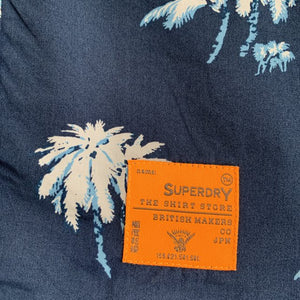 Superdry South Bank Surf Shirt 100% Cotton Size Large