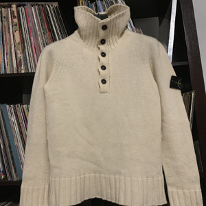 Stone Island Vintage 100% Lambs Wool Sweater Size Medium