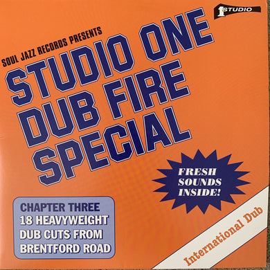 Studio One Dub Fire Special On Soul Jazz Records