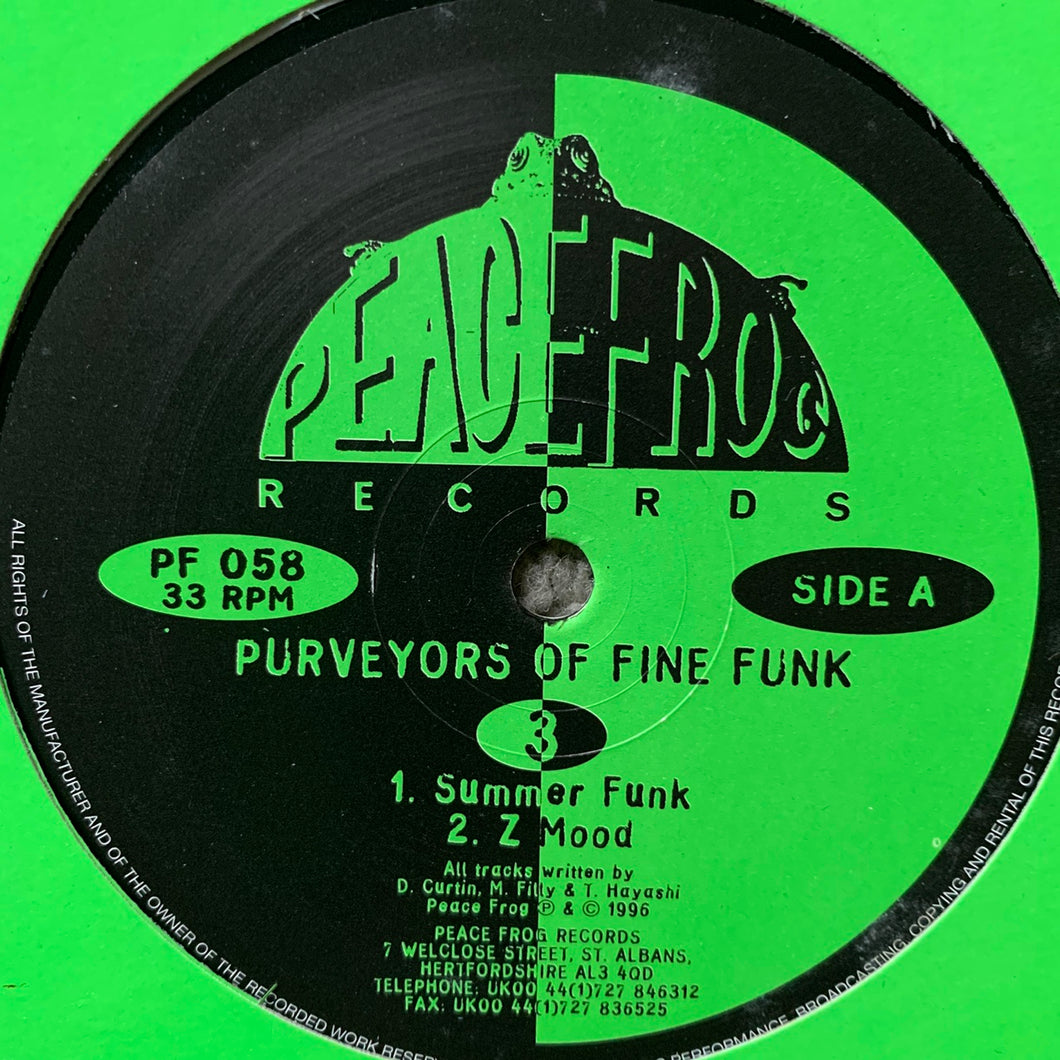 Purveyors of Fine Funk “Summer Funk”