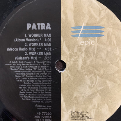Patra “Worker Man” 6 Version 12inch Vinyl Single