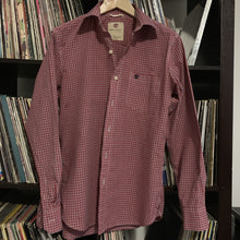 Load image into Gallery viewer, Timberland 100% Cotton Red Blue Check Shirt Size Small Regular Fit