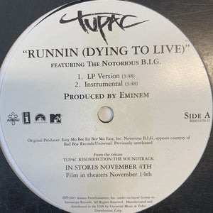 Tupac 2pac “Runnin (Dying to Live)” Feat Biggy