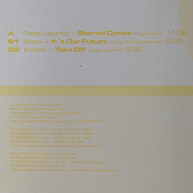 Vinyl Loops Vol 14 Feat Pete Lazonby, Awex & Kaylab