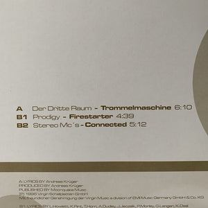 Vinyl Loops Vol 15 Feat Prodigy "Firestarter" Stereo MC’s "Connected", Der Dritte Raum "Trommeimaschine"