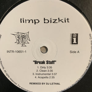 Limp Bizkit “Break Stuff” Di Lethal Remix / “Crushed”